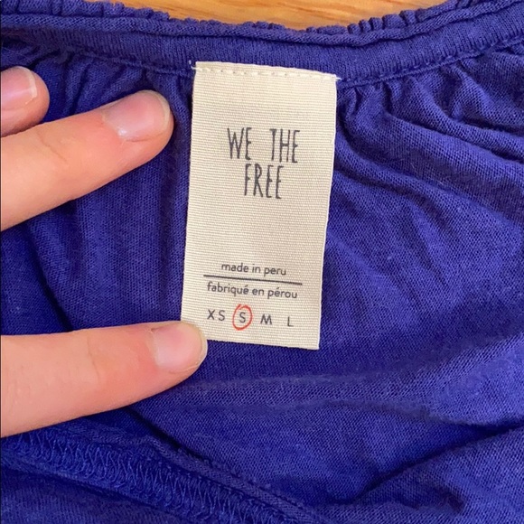 Free People Yours High Low tee - Picture 4 of 4